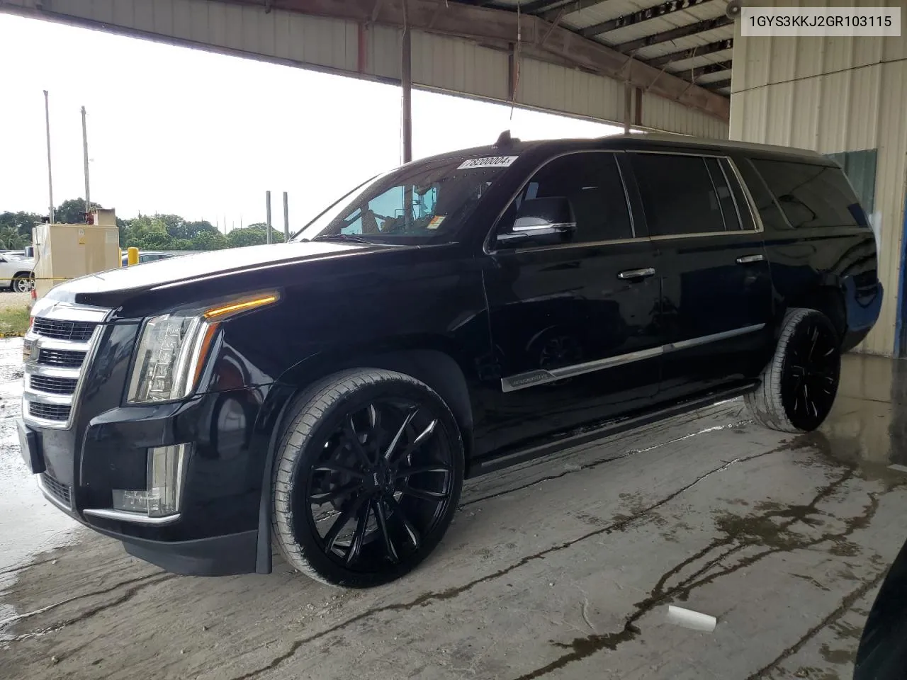 2016 Cadillac Escalade Esv Platinum VIN: 1GYS3KKJ2GR103115 Lot: 78200004