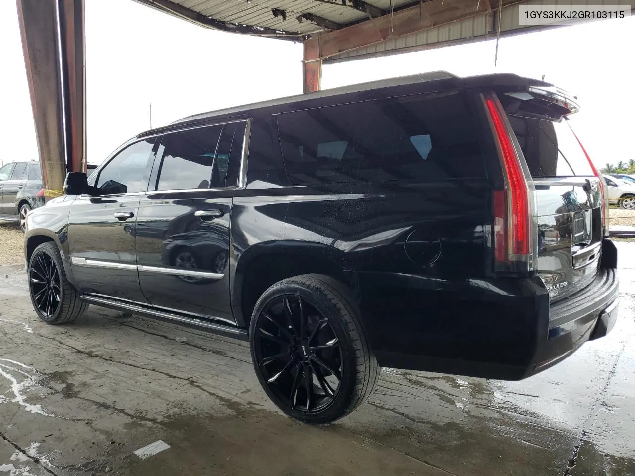 2016 Cadillac Escalade Esv Platinum VIN: 1GYS3KKJ2GR103115 Lot: 78200004