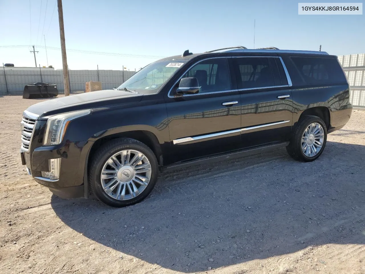 2016 Cadillac Escalade Esv Platinum VIN: 1GYS4KKJ8GR164594 Lot: 78328214