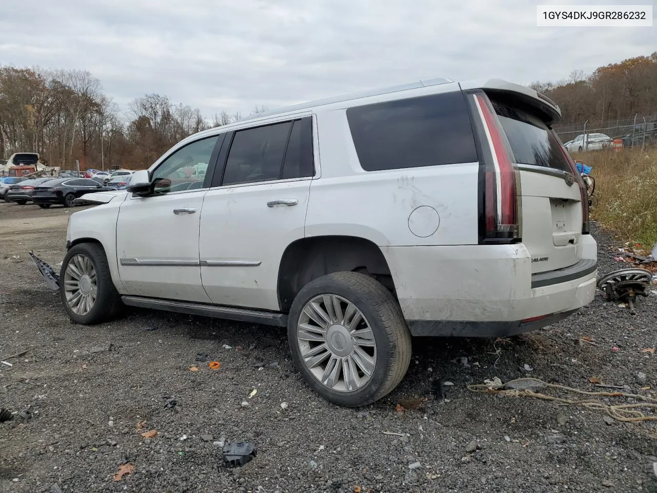 2016 Cadillac Escalade Platinum VIN: 1GYS4DKJ9GR286232 Lot: 78413974