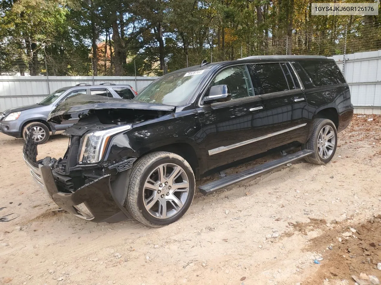 2016 Cadillac Escalade Esv Premium VIN: 1GYS4JKJ6GR126176 Lot: 78528744