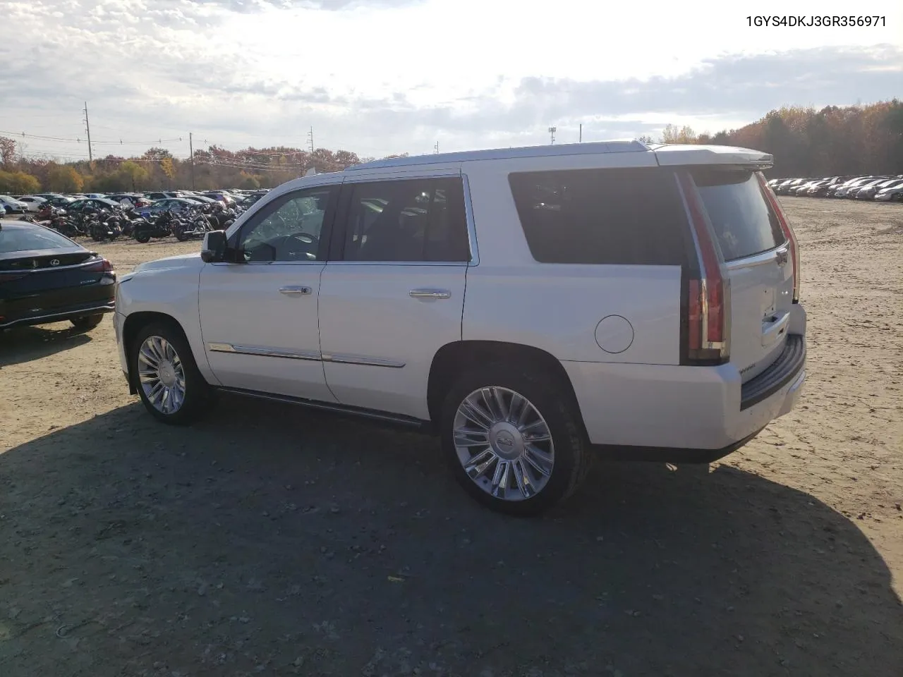 2016 Cadillac Escalade Platinum VIN: 1GYS4DKJ3GR356971 Lot: 78853214