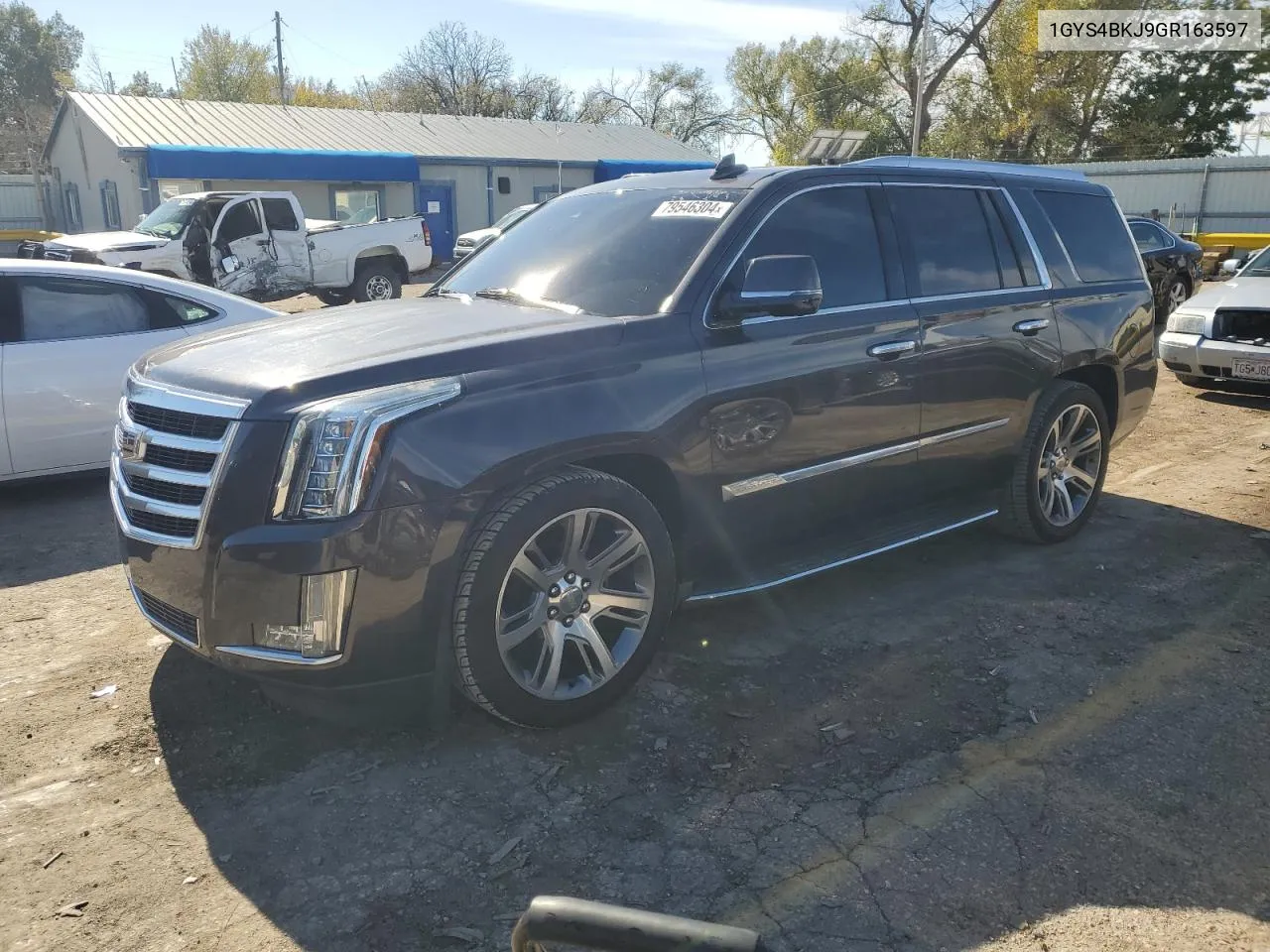 1GYS4BKJ9GR163597 2016 Cadillac Escalade Luxury