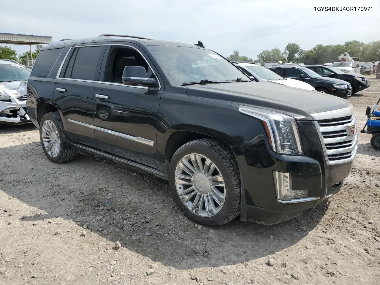 2016 Cadillac Escalade Platinum VIN: 1GYS4DKJ4GR170971 Lot: 79629854