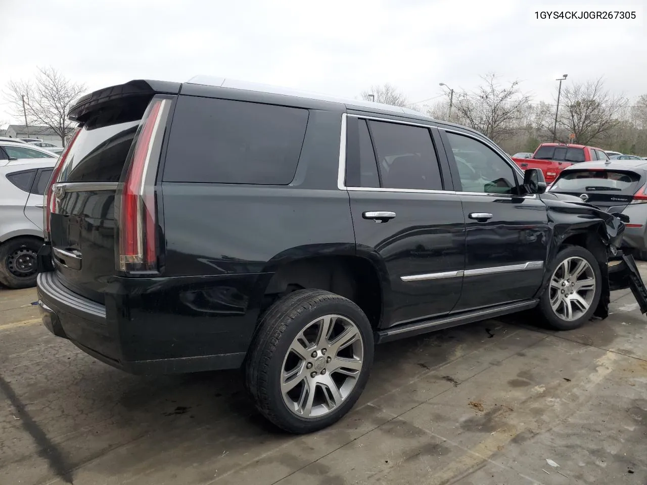 2016 Cadillac Escalade Premium VIN: 1GYS4CKJ0GR267305 Lot: 80732744