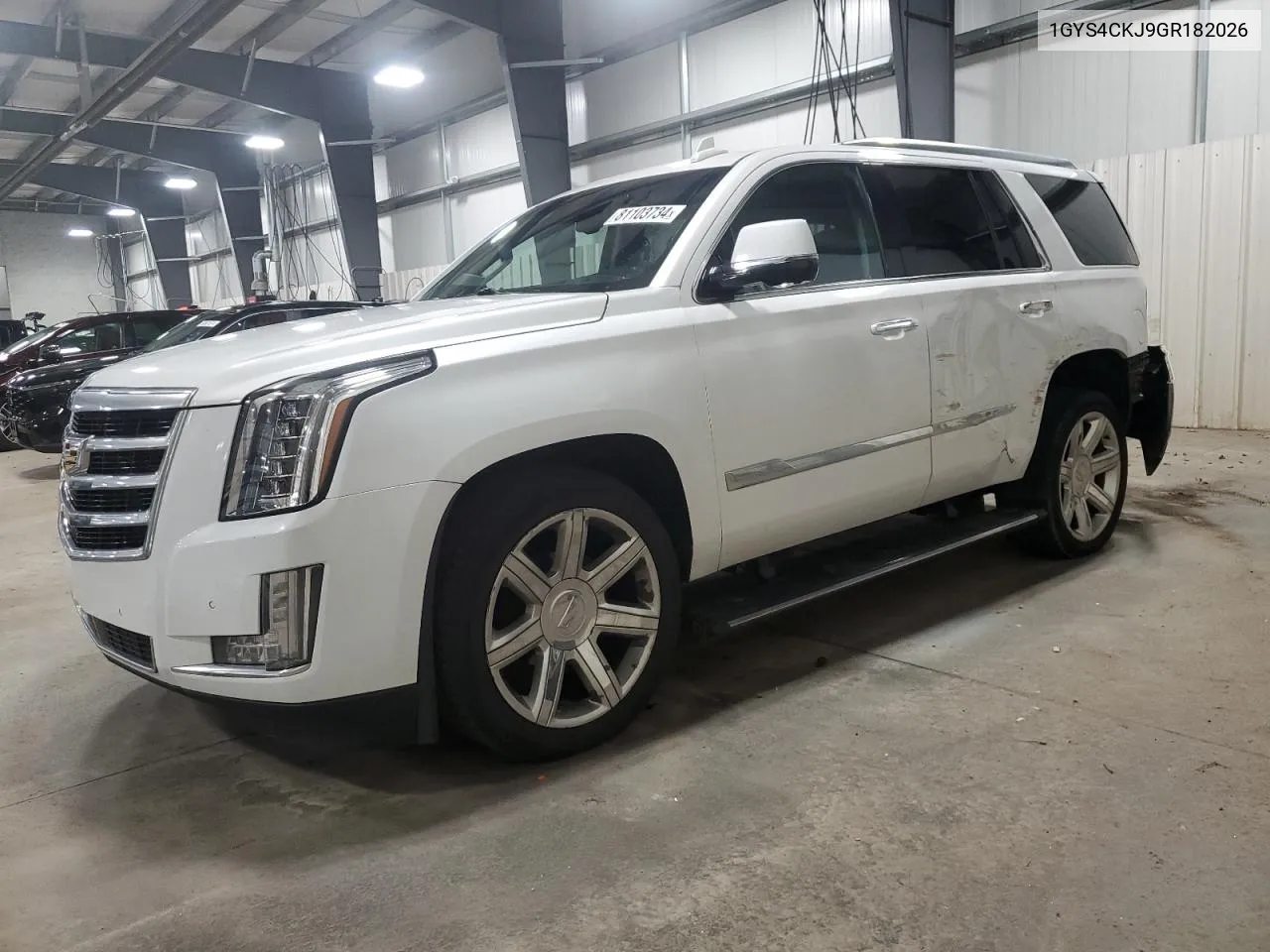 2016 Cadillac Escalade Premium VIN: 1GYS4CKJ9GR182026 Lot: 81103734