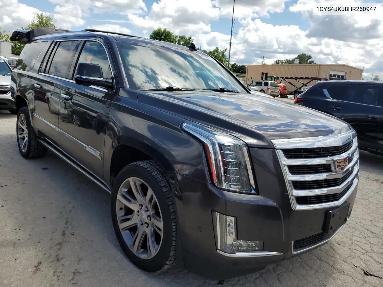 1GYS4JKJ8HR260947 2017 Cadillac Escalade Esv Premium Luxury