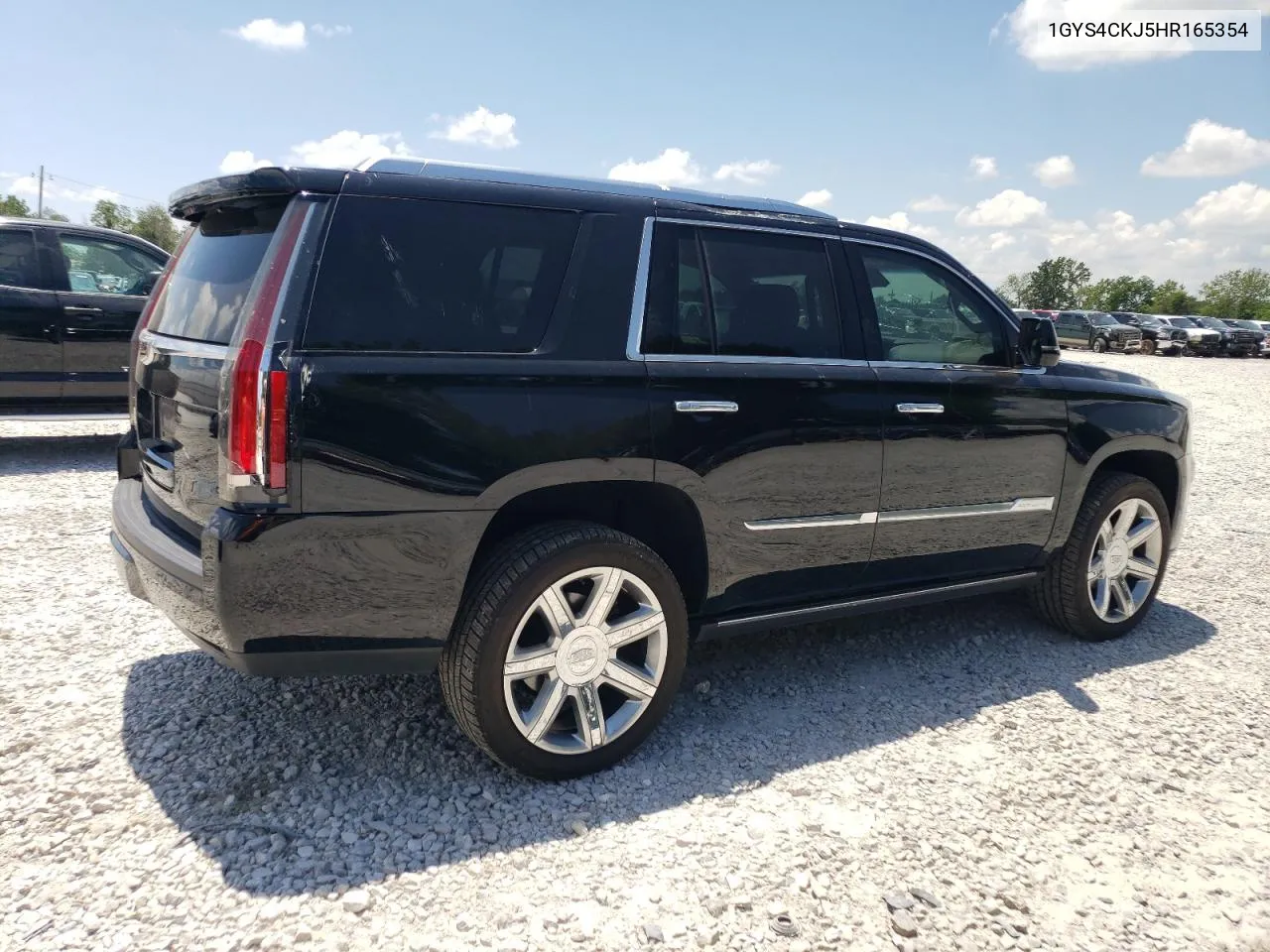 2017 Cadillac Escalade Premium Luxury VIN: 1GYS4CKJ5HR165354 Lot: 59563794