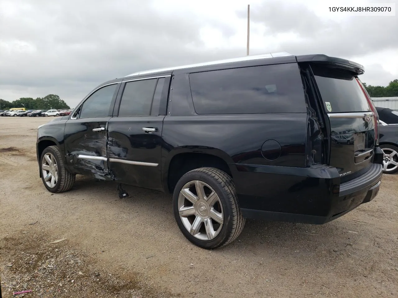 1GYS4KKJ8HR309070 2017 Cadillac Escalade Esv Platinum