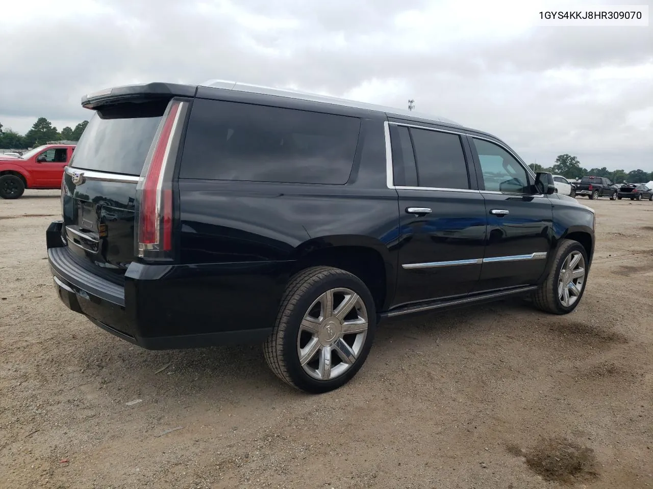 2017 Cadillac Escalade Esv Platinum VIN: 1GYS4KKJ8HR309070 Lot: 60262424