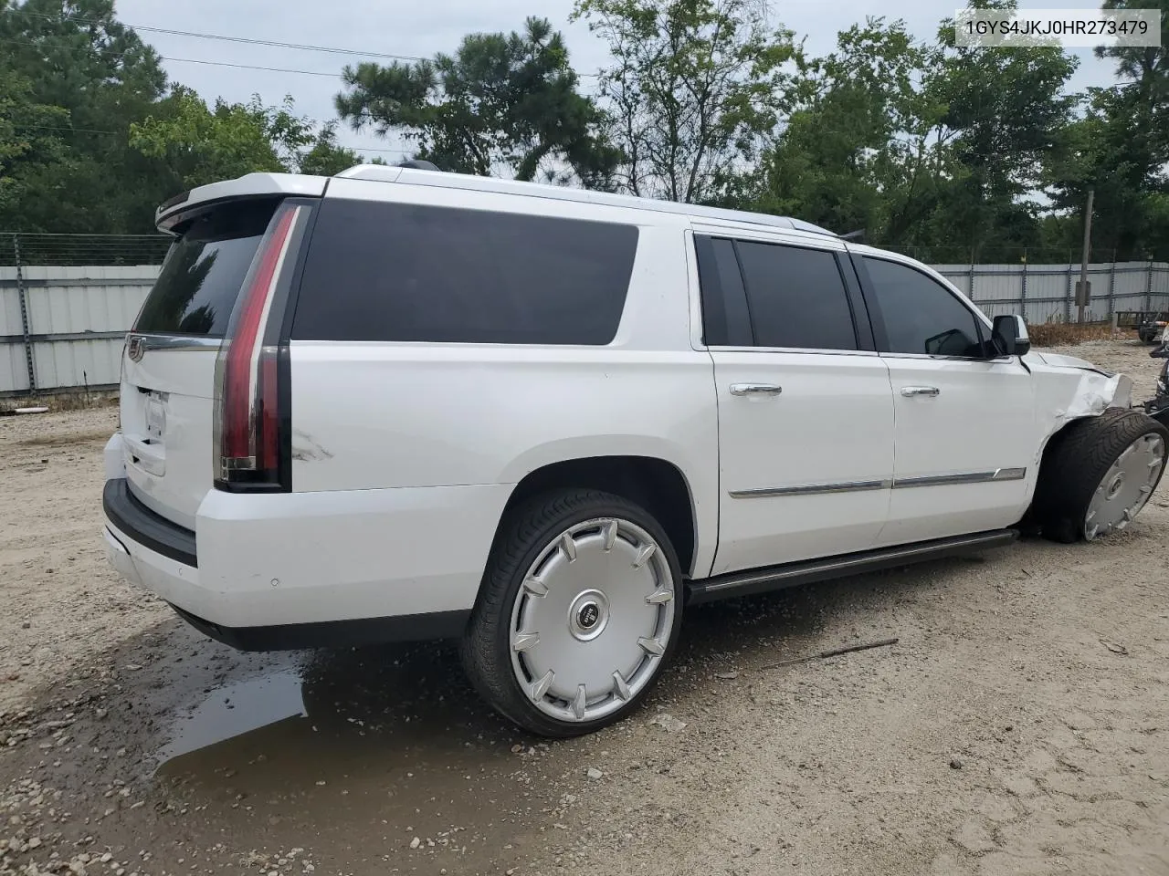 1GYS4JKJ0HR273479 2017 Cadillac Escalade Esv Premium Luxury