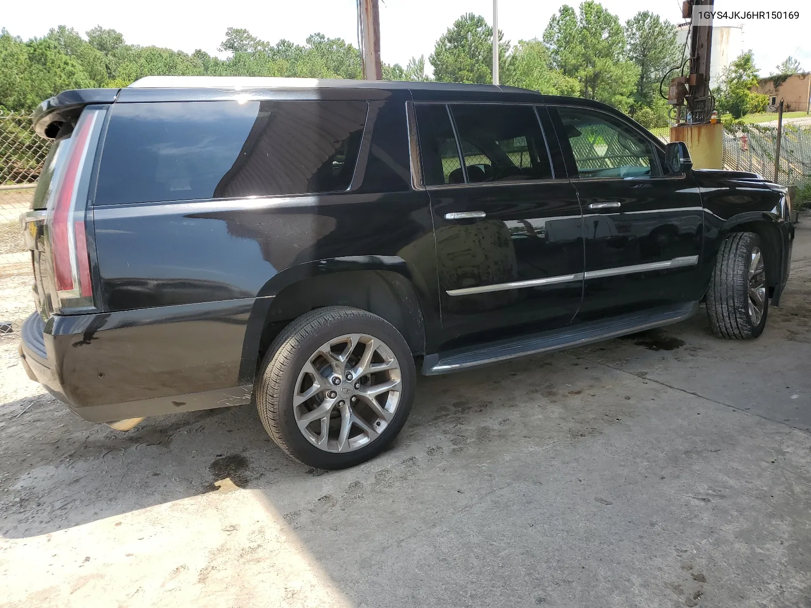 1GYS4JKJ6HR150169 2017 Cadillac Escalade Esv Premium Luxury