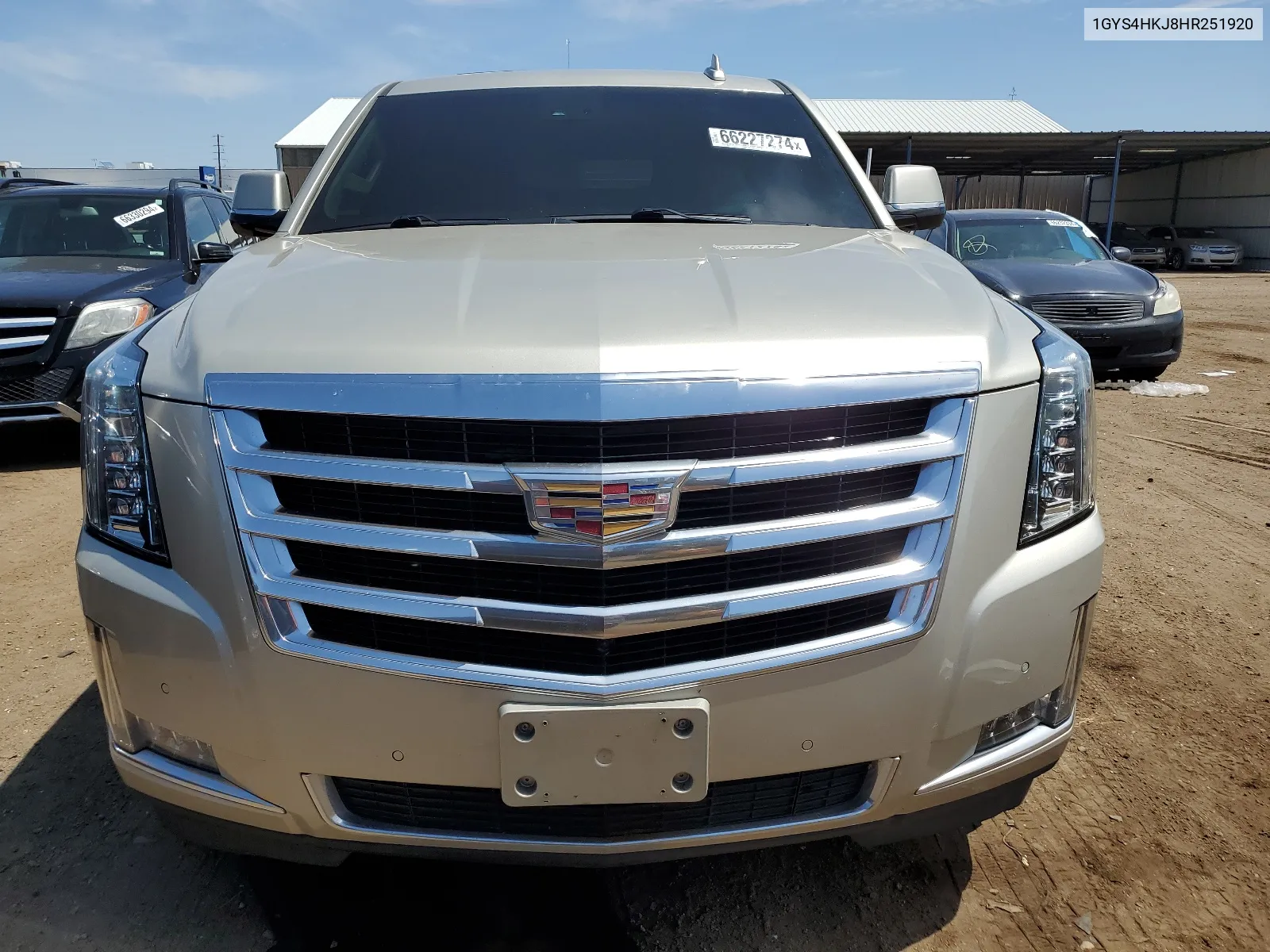 1GYS4HKJ8HR251920 2017 Cadillac Escalade Esv Luxury