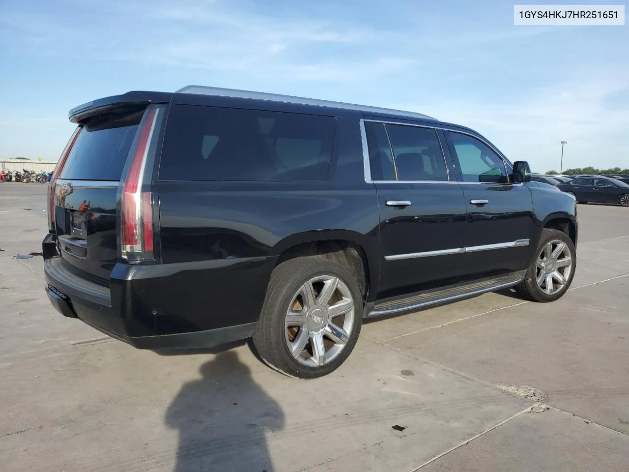 1GYS4HKJ7HR251651 2017 Cadillac Escalade Esv Luxury