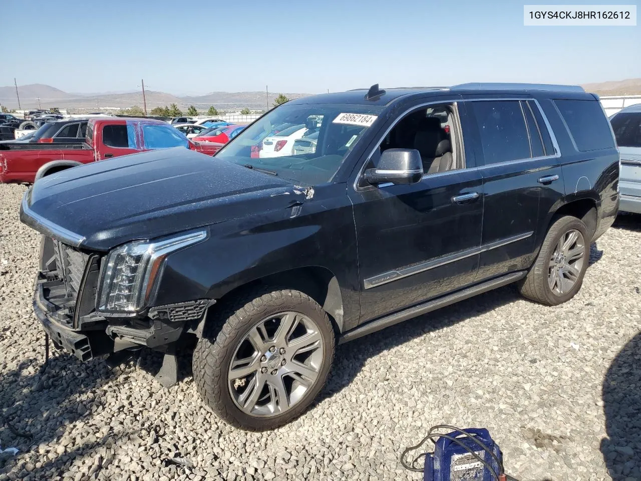 2017 Cadillac Escalade Premium Luxury VIN: 1GYS4CKJ8HR162612 Lot: 69862184