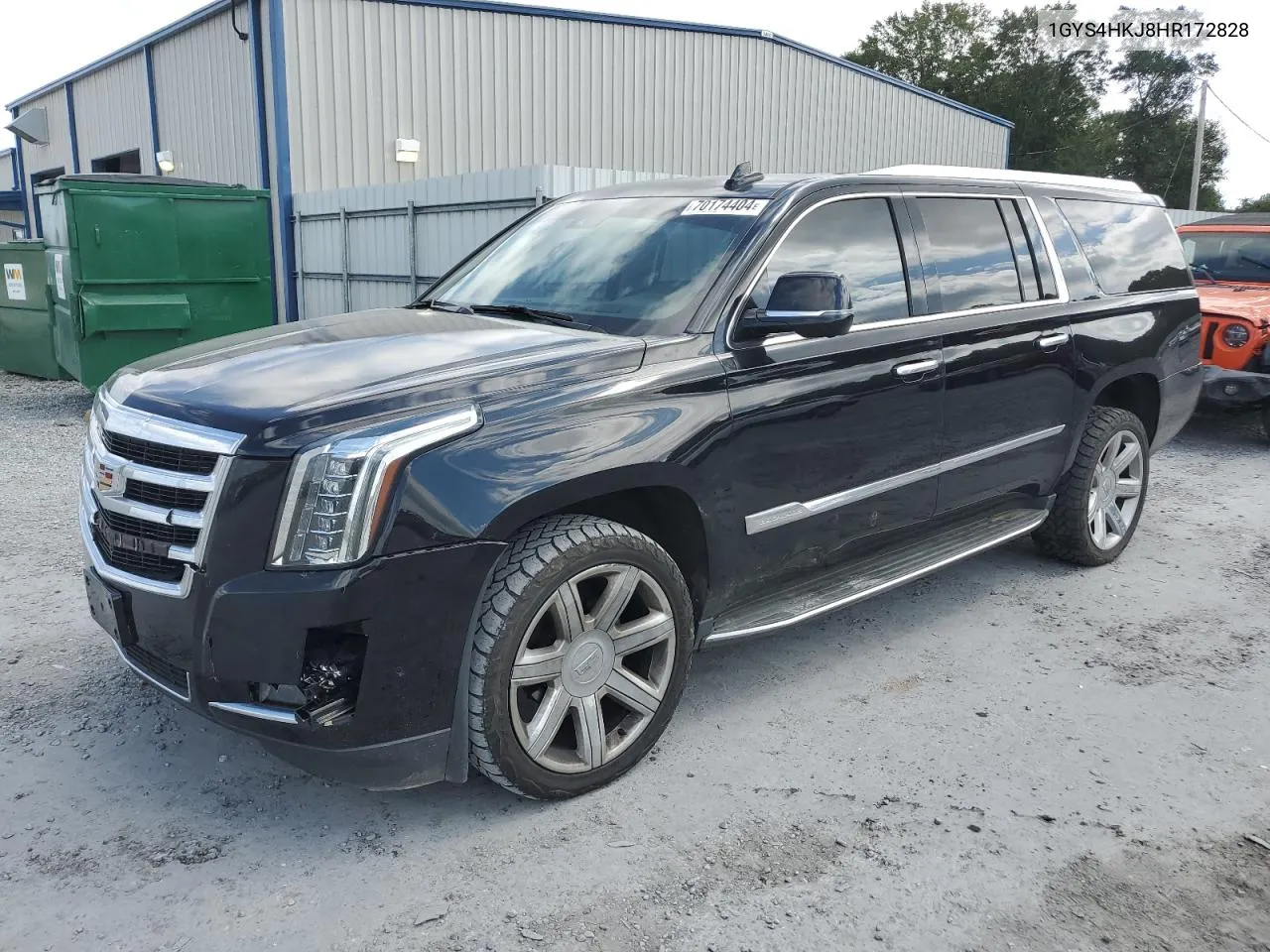 1GYS4HKJ8HR172828 2017 Cadillac Escalade Esv Luxury