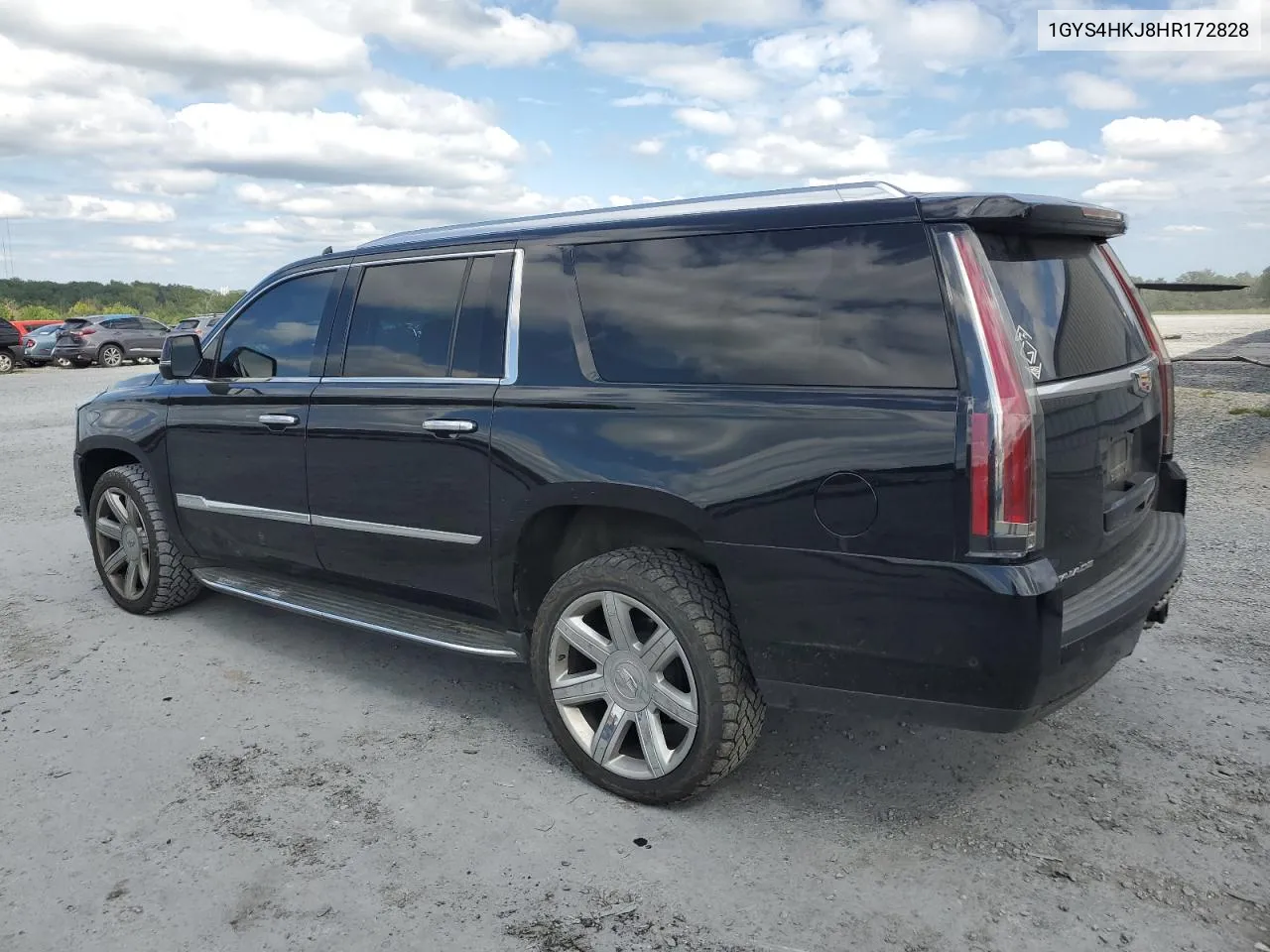 1GYS4HKJ8HR172828 2017 Cadillac Escalade Esv Luxury