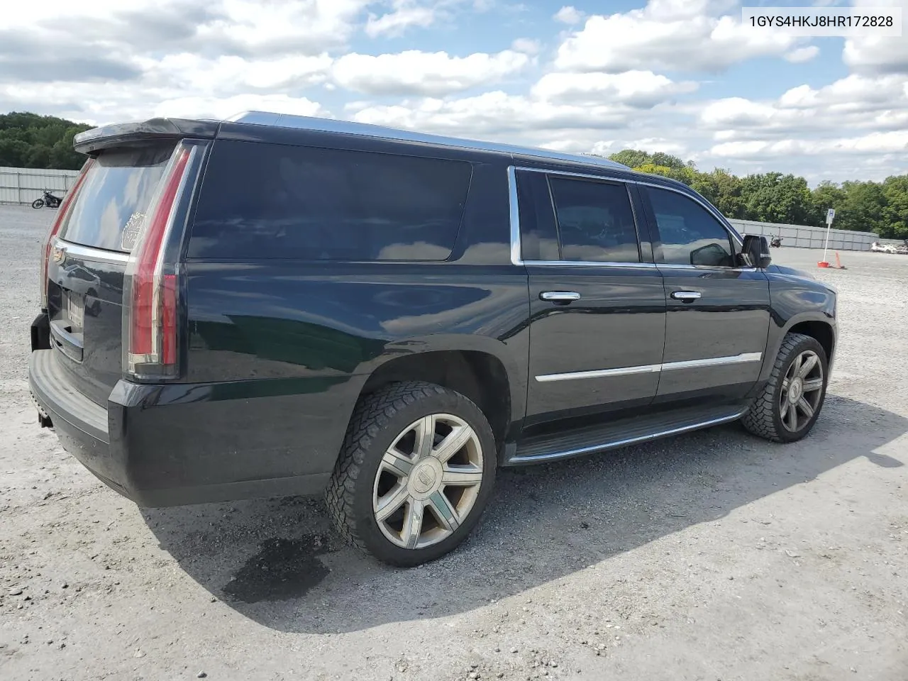 1GYS4HKJ8HR172828 2017 Cadillac Escalade Esv Luxury