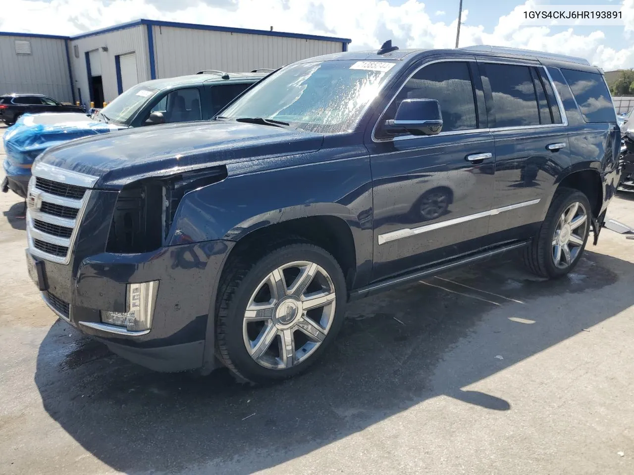 1GYS4CKJ6HR193891 2017 Cadillac Escalade Premium Luxury