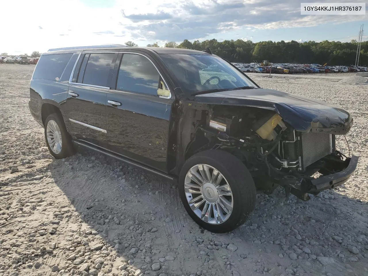 1GYS4KKJ1HR376187 2017 Cadillac Escalade Esv Platinum