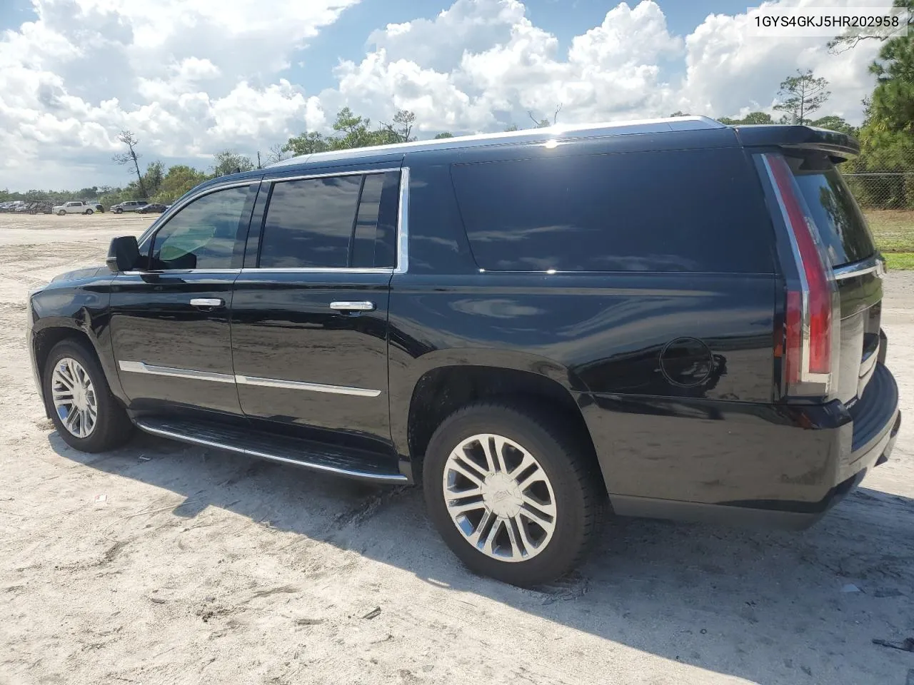 2017 Cadillac Escalade Esv VIN: 1GYS4GKJ5HR202958 Lot: 72534134