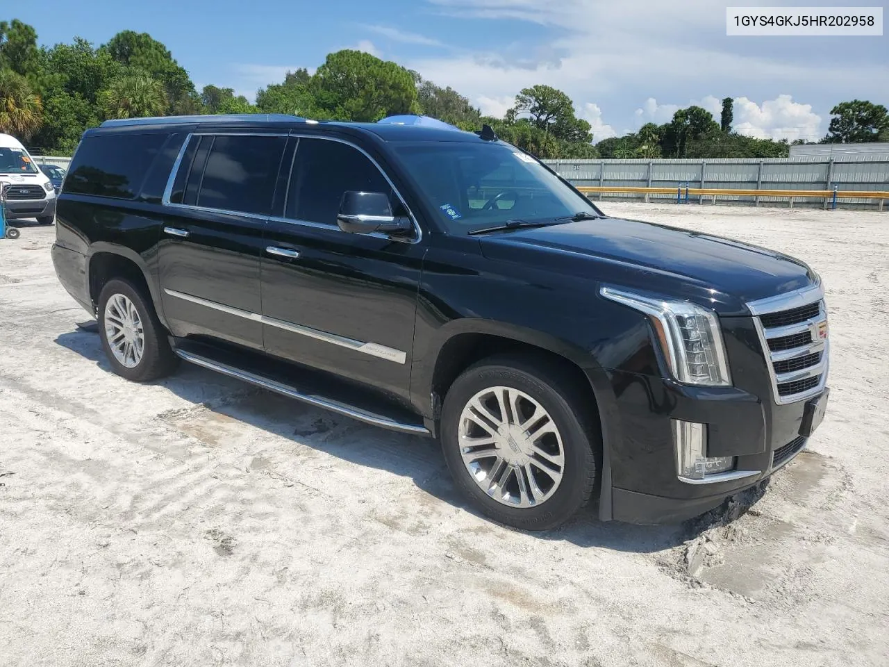 2017 Cadillac Escalade Esv VIN: 1GYS4GKJ5HR202958 Lot: 72534134