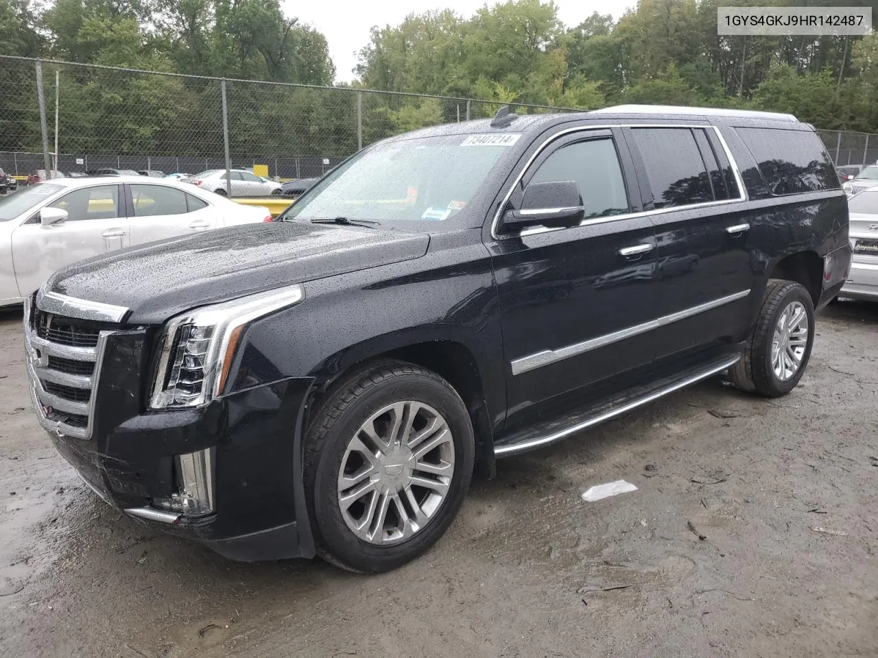 2017 Cadillac Escalade Esv VIN: 1GYS4GKJ9HR142487 Lot: 73407214