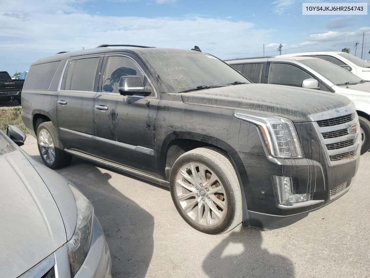 2017 Cadillac Escalade Esv Premium Luxury VIN: 1GYS4JKJ6HR254743 Lot: 73946864