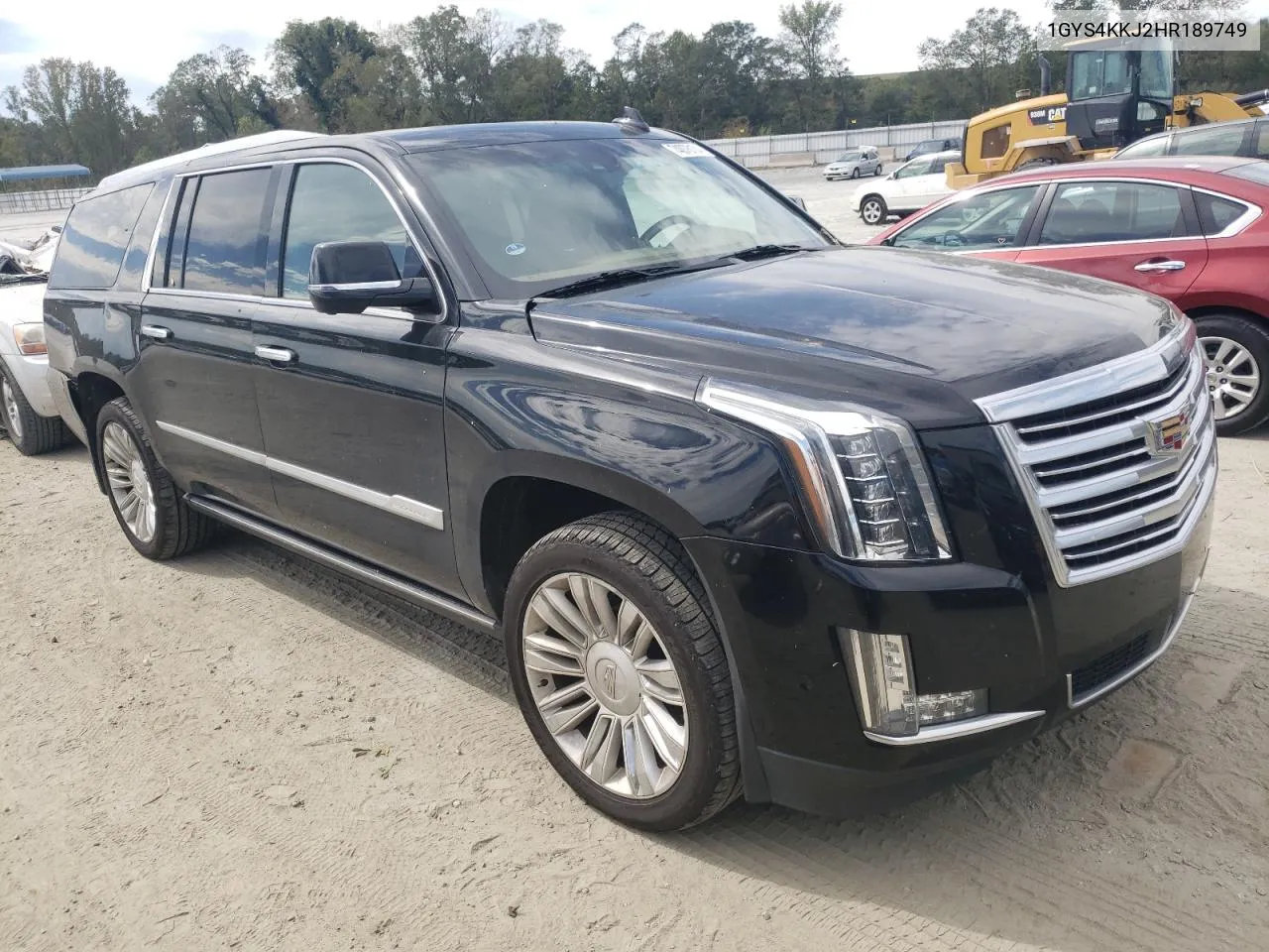 2017 Cadillac Escalade Esv Platinum VIN: 1GYS4KKJ2HR189749 Lot: 74078104