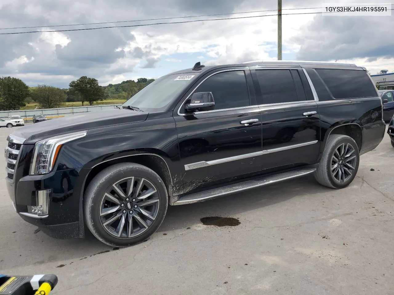 2017 Cadillac Escalade Esv Luxury VIN: 1GYS3HKJ4HR195591 Lot: 74083514