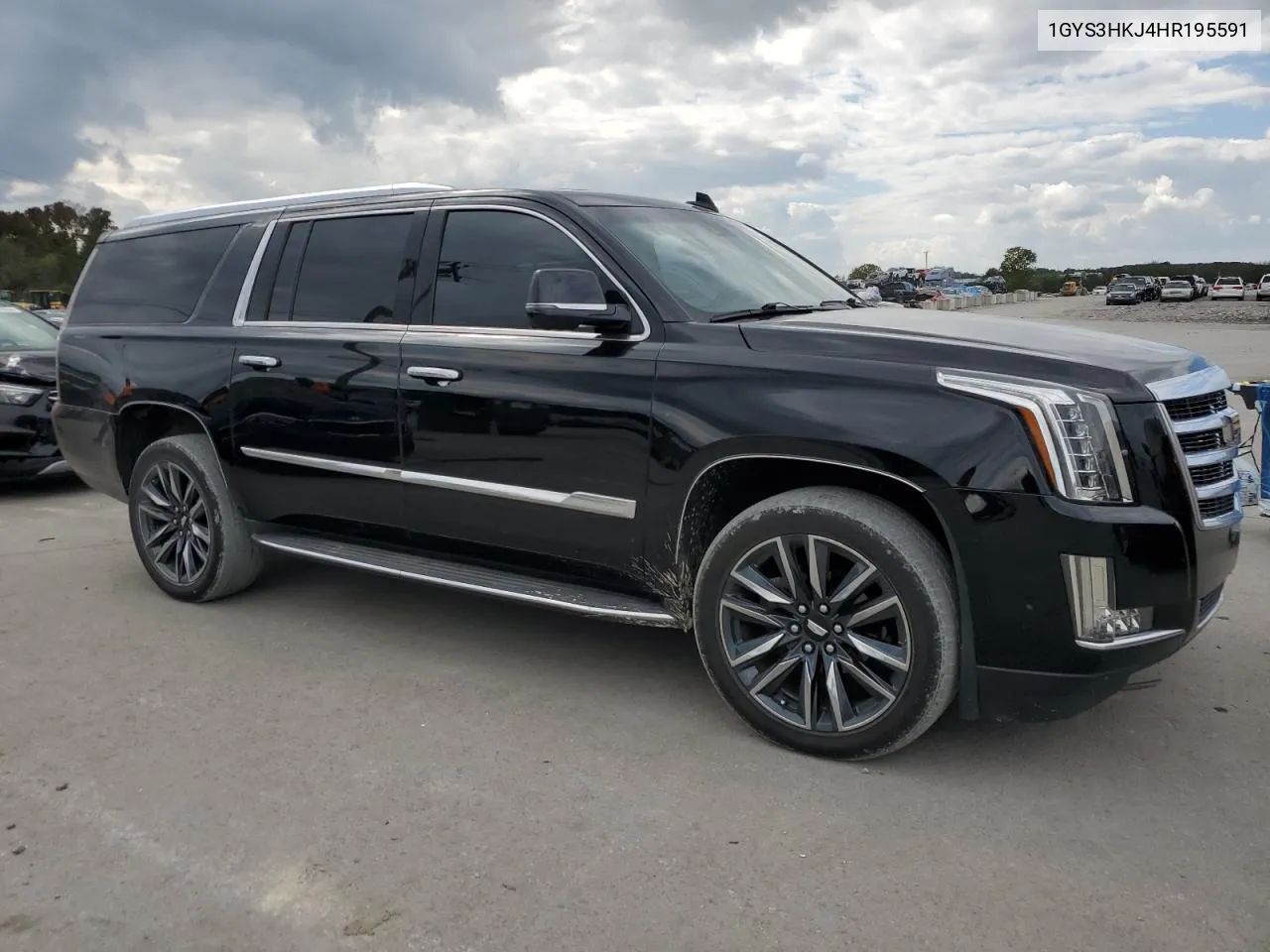 1GYS3HKJ4HR195591 2017 Cadillac Escalade Esv Luxury