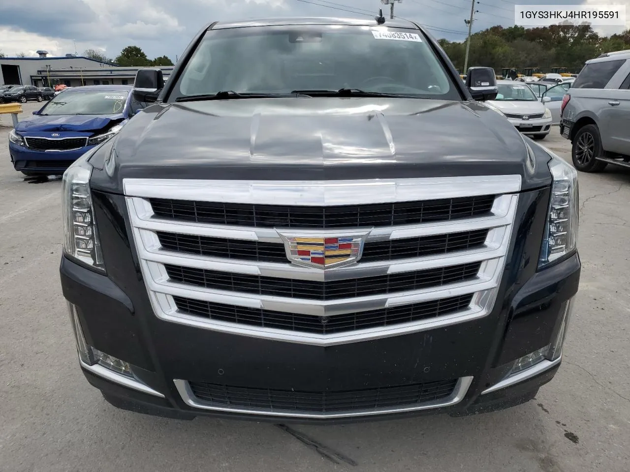 1GYS3HKJ4HR195591 2017 Cadillac Escalade Esv Luxury