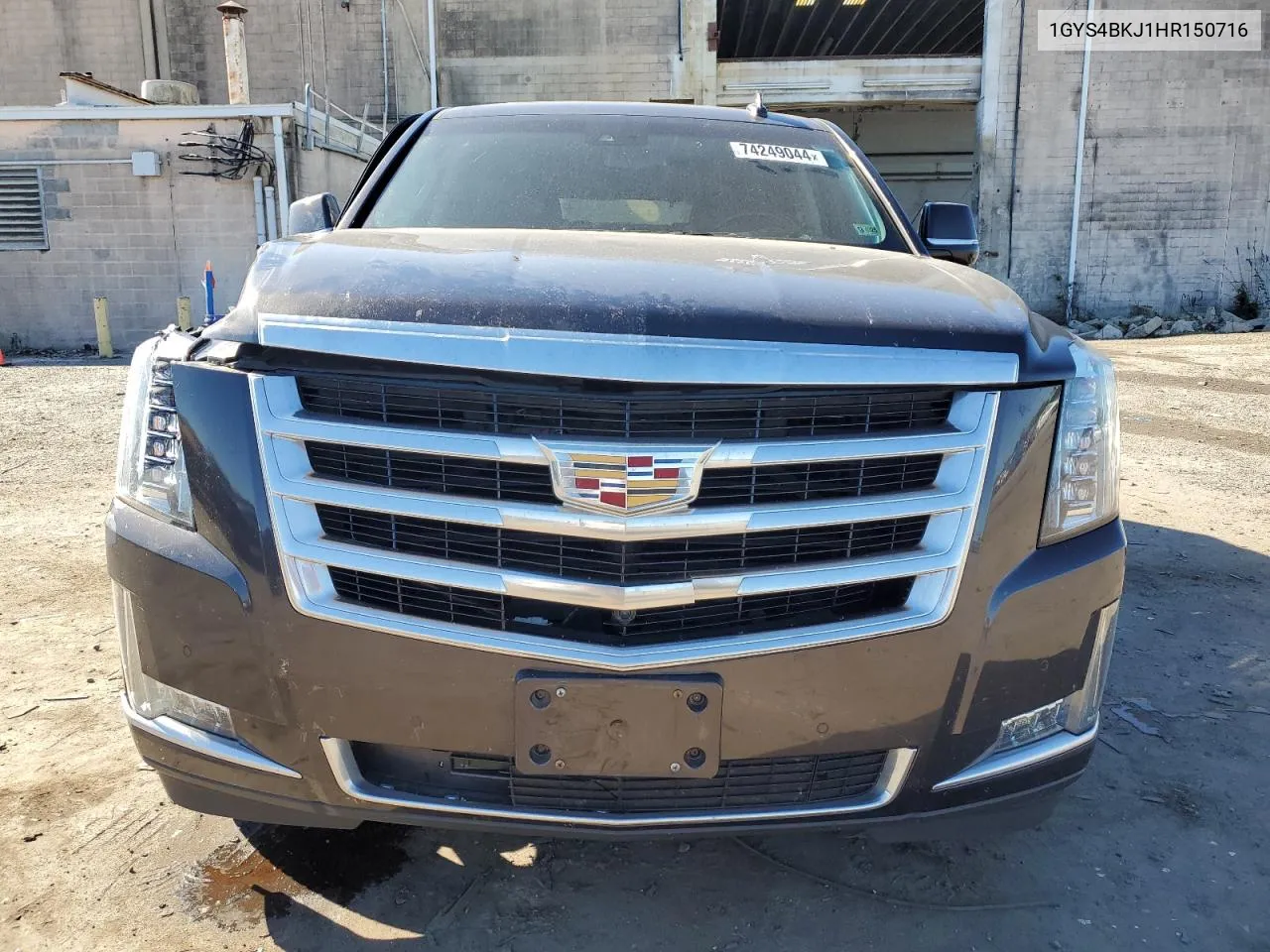 2017 Cadillac Escalade Luxury VIN: 1GYS4BKJ1HR150716 Lot: 74249044