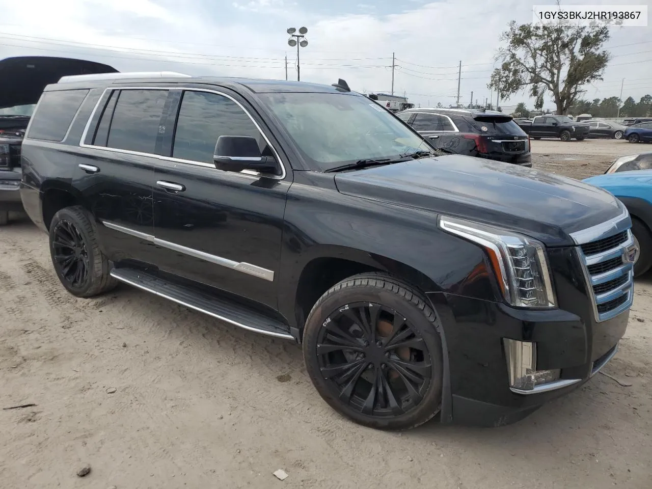 2017 Cadillac Escalade Luxury VIN: 1GYS3BKJ2HR193867 Lot: 74587794