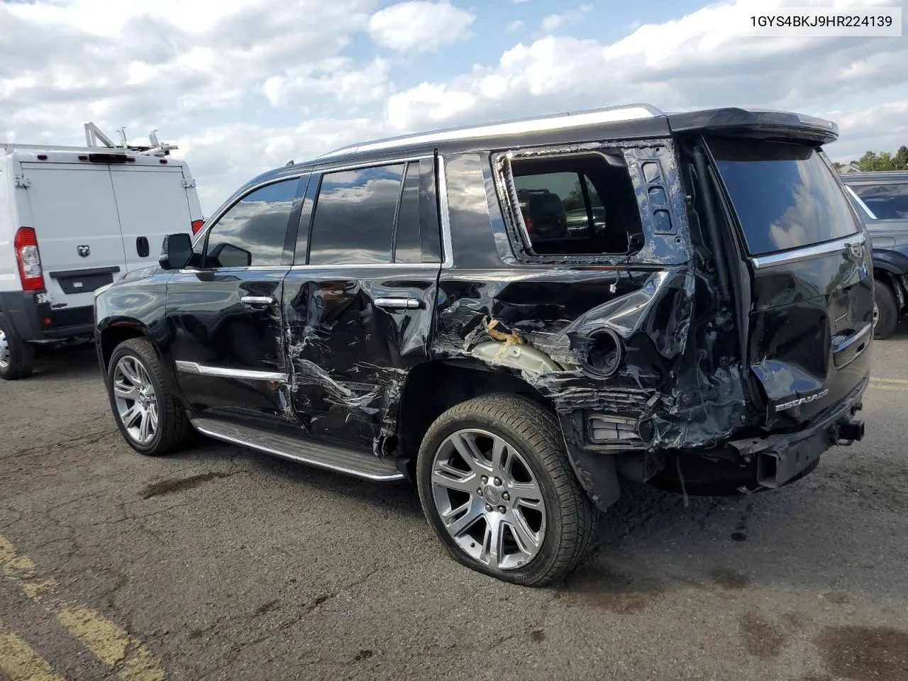 1GYS4BKJ9HR224139 2017 Cadillac Escalade Luxury