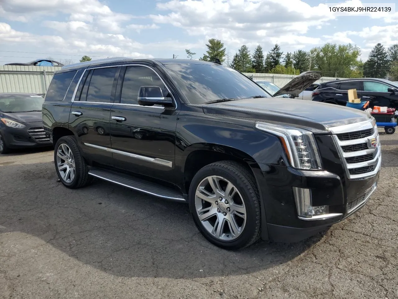 1GYS4BKJ9HR224139 2017 Cadillac Escalade Luxury