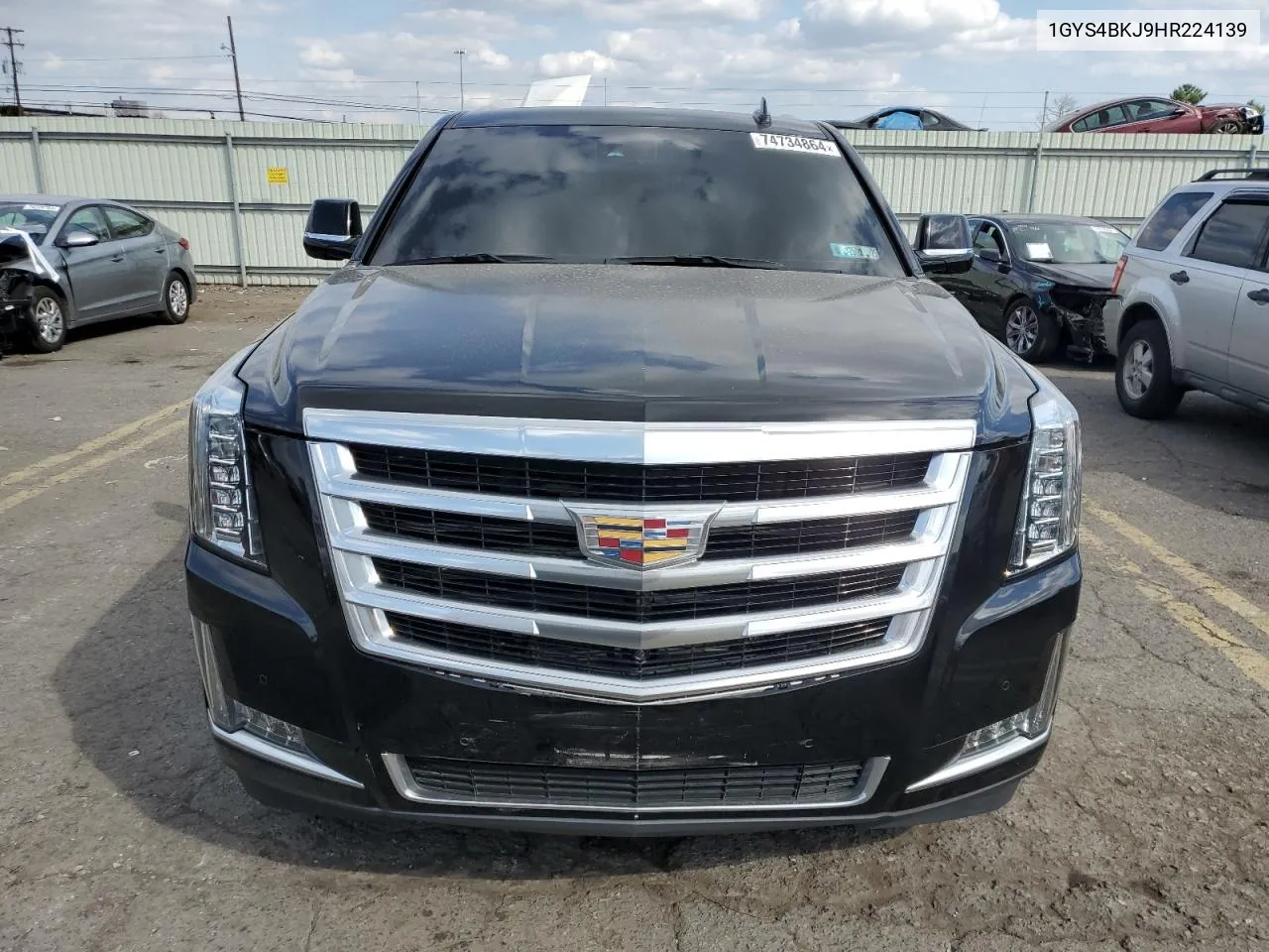 1GYS4BKJ9HR224139 2017 Cadillac Escalade Luxury