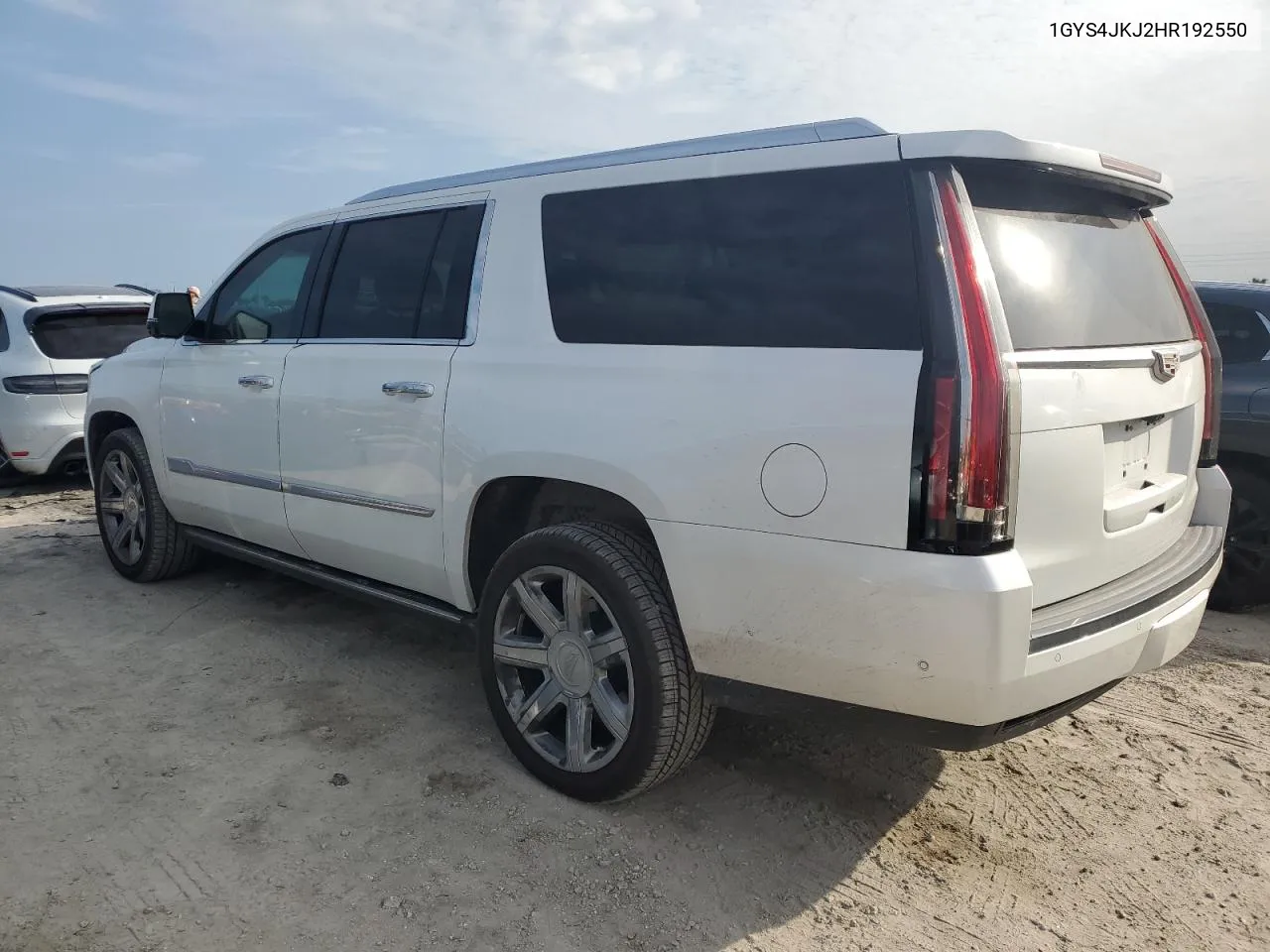 1GYS4JKJ2HR192550 2017 Cadillac Escalade Esv Premium Luxury