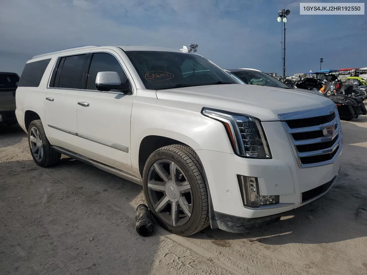 1GYS4JKJ2HR192550 2017 Cadillac Escalade Esv Premium Luxury