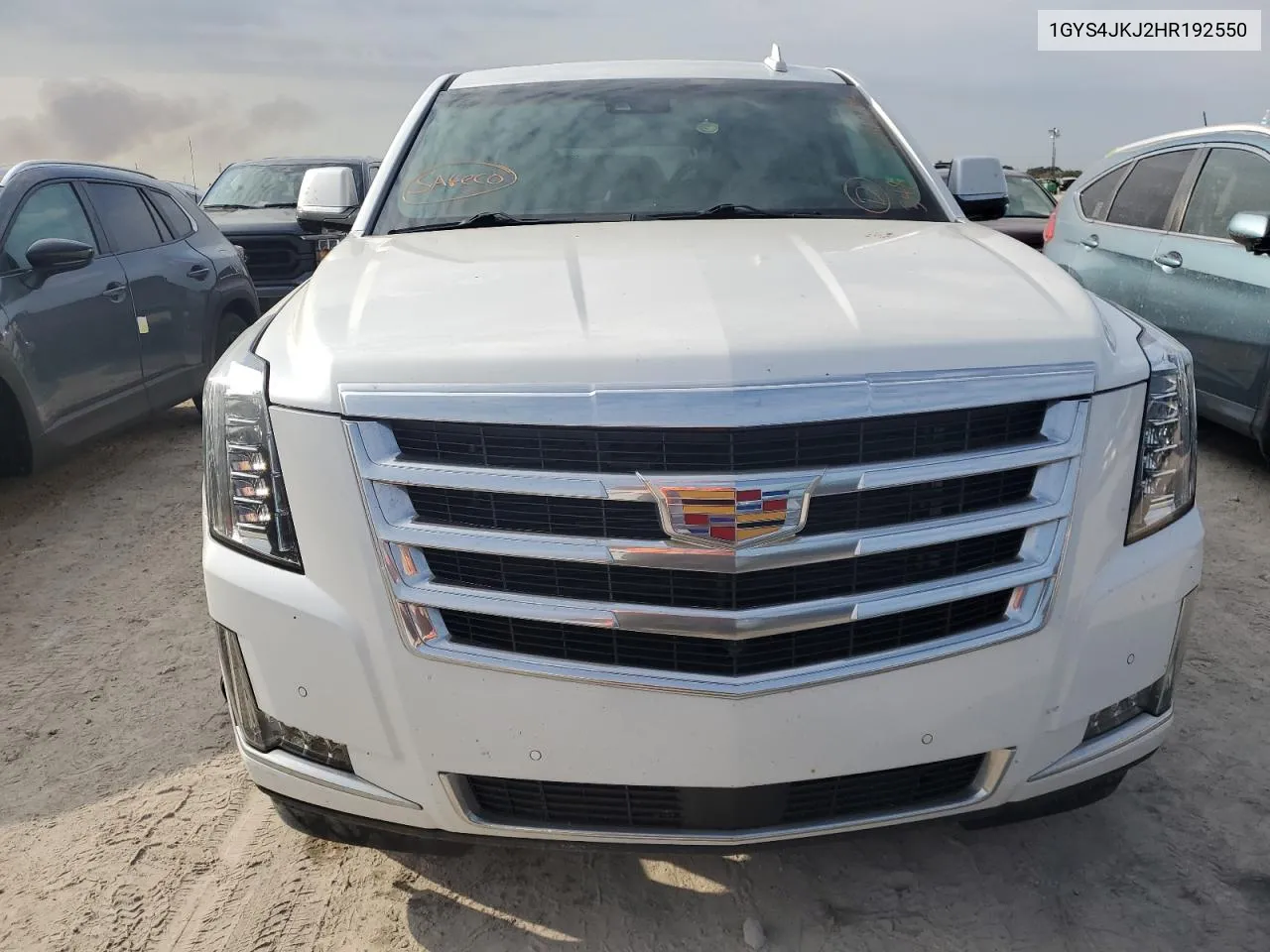 1GYS4JKJ2HR192550 2017 Cadillac Escalade Esv Premium Luxury