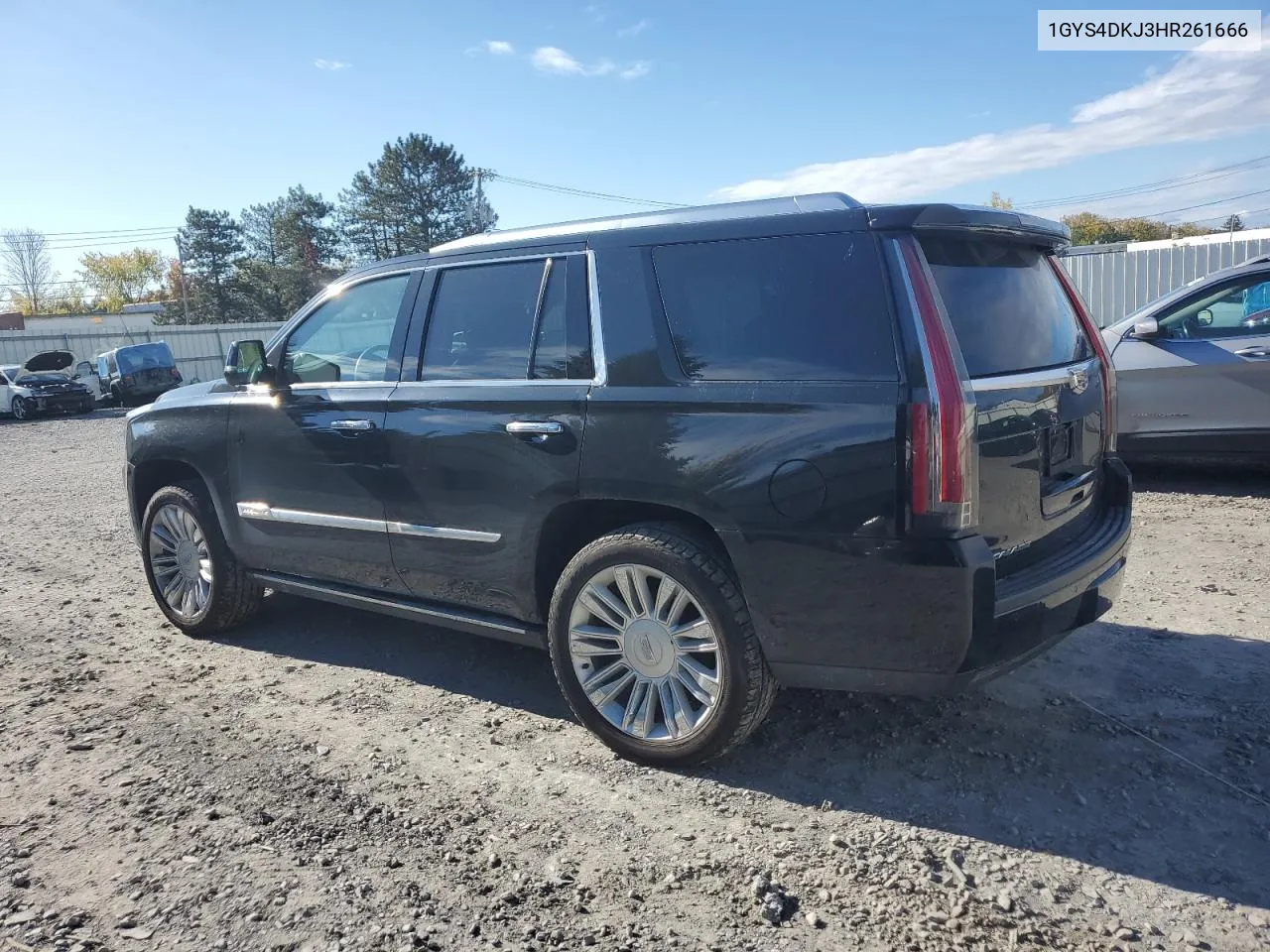 2017 Cadillac Escalade Platinum VIN: 1GYS4DKJ3HR261666 Lot: 75212164