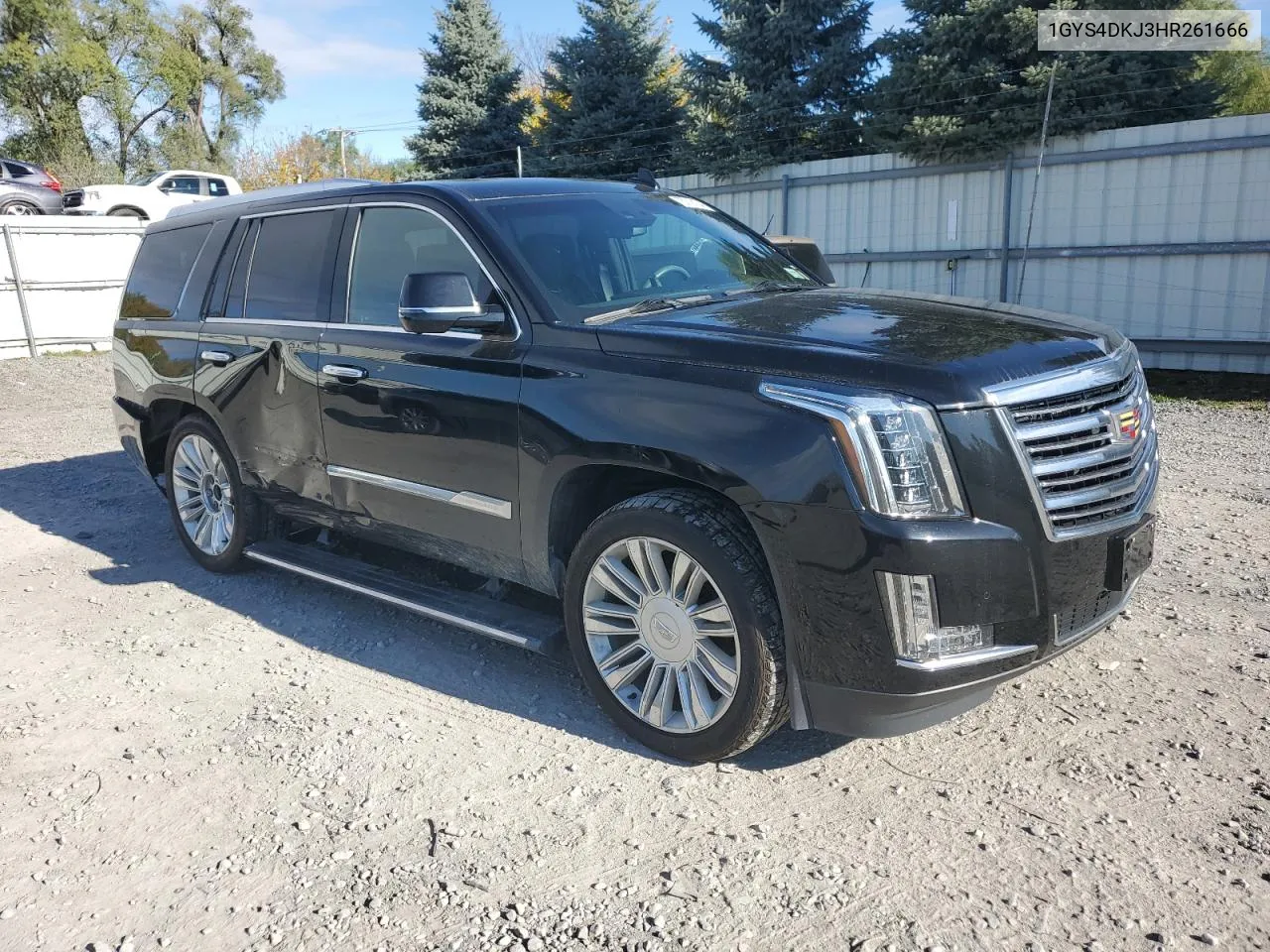 2017 Cadillac Escalade Platinum VIN: 1GYS4DKJ3HR261666 Lot: 75212164