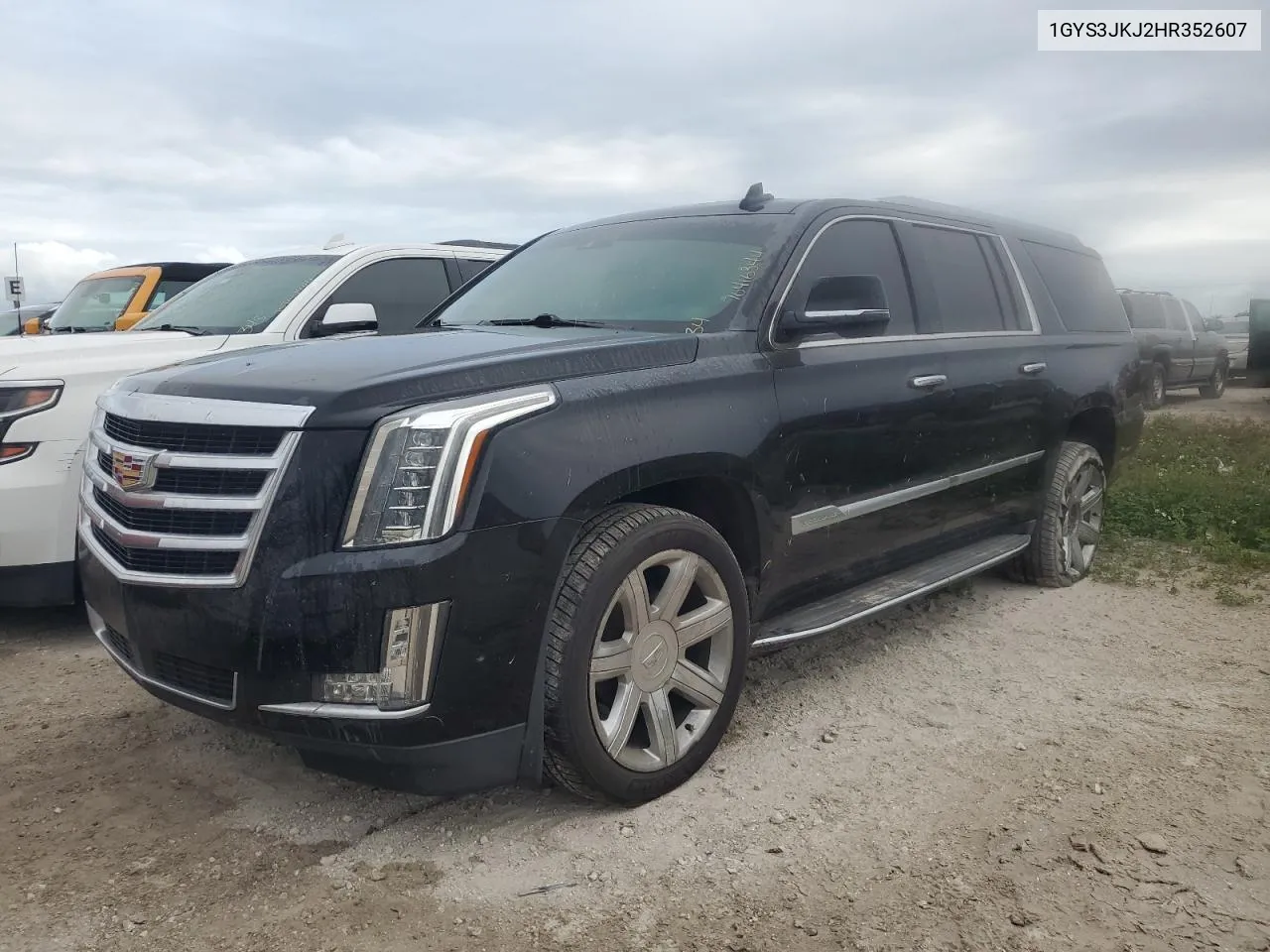 1GYS3JKJ2HR352607 2017 Cadillac Escalade Esv Premium Luxury