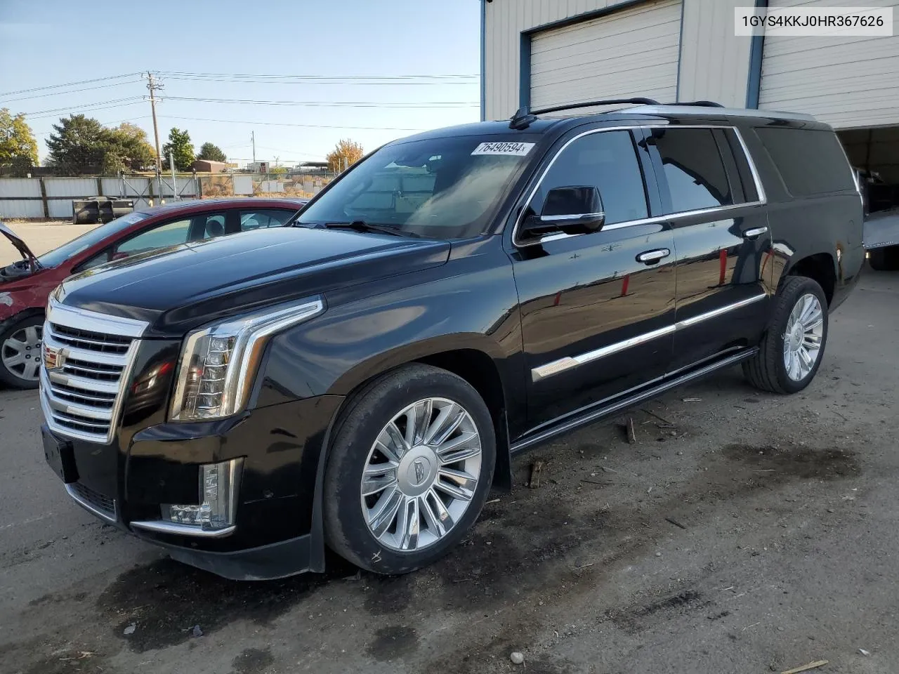 1GYS4KKJ0HR367626 2017 Cadillac Escalade Esv Platinum