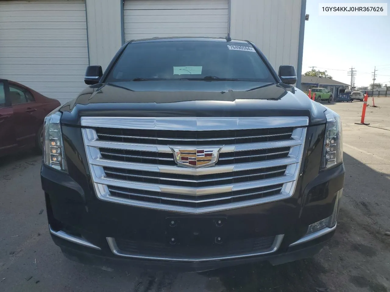 1GYS4KKJ0HR367626 2017 Cadillac Escalade Esv Platinum