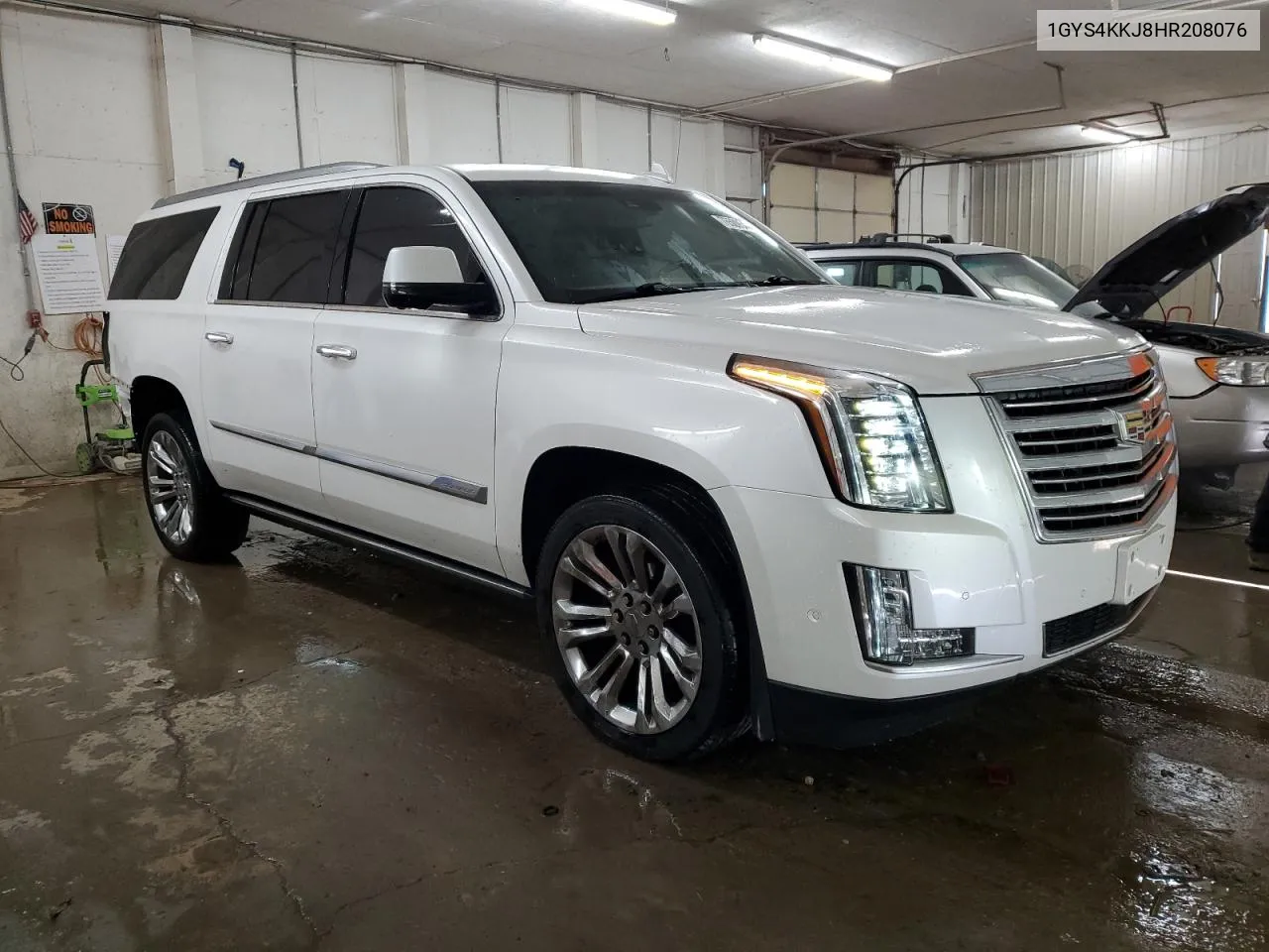 2017 Cadillac Escalade Esv Platinum VIN: 1GYS4KKJ8HR208076 Lot: 76500544