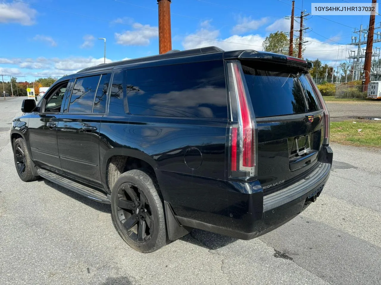 2017 Cadillac Escalade Esv Luxury VIN: 1GYS4HKJ1HR137032 Lot: 76827074