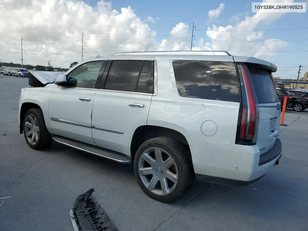 2017 Cadillac Escalade Luxury VIN: 1GYS3BKJ3HR190525 Lot: 78000114