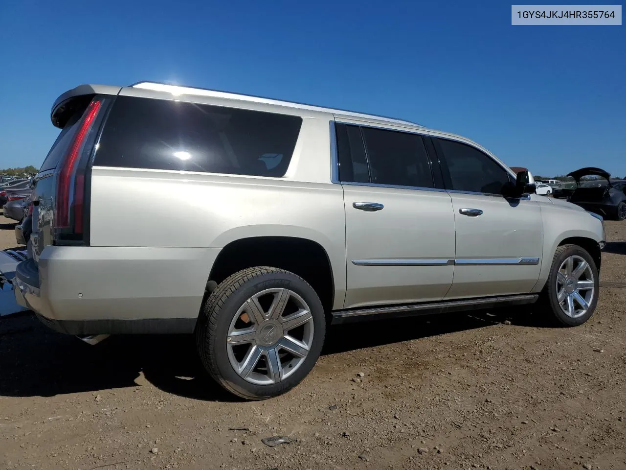 1GYS4JKJ4HR355764 2017 Cadillac Escalade Esv Premium Luxury