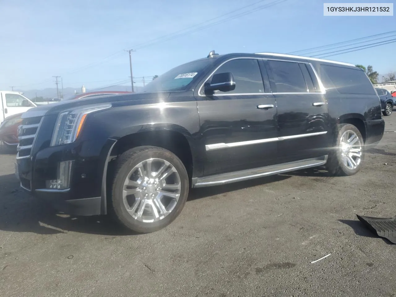 2017 Cadillac Escalade Esv Luxury VIN: 1GYS3HKJ3HR121532 Lot: 78516174